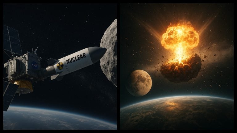 asteroid nasa jadrova hlavica