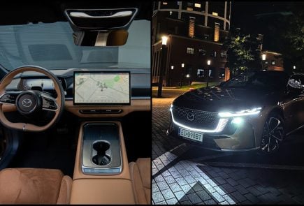 Tesla dostala silného konkurenta s TOP cenou. Mazda spojila luxus s dojazdom a vznikla dokonalosť (RECENZIA) mazda 6e interiér a exteriér za tmy