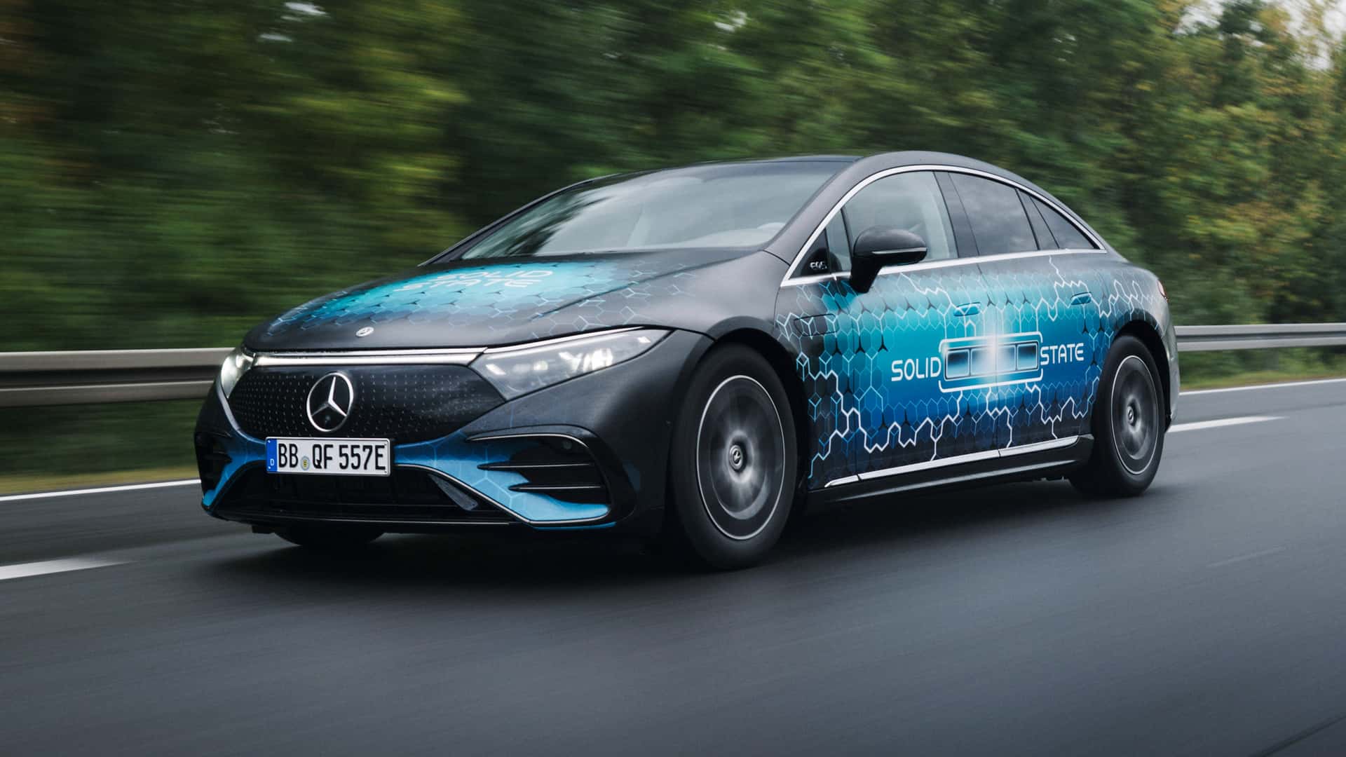 Mercedes Solid-state batéria rekord EV