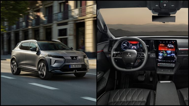 nové Mitsubishi BEV zvonku aj interiér