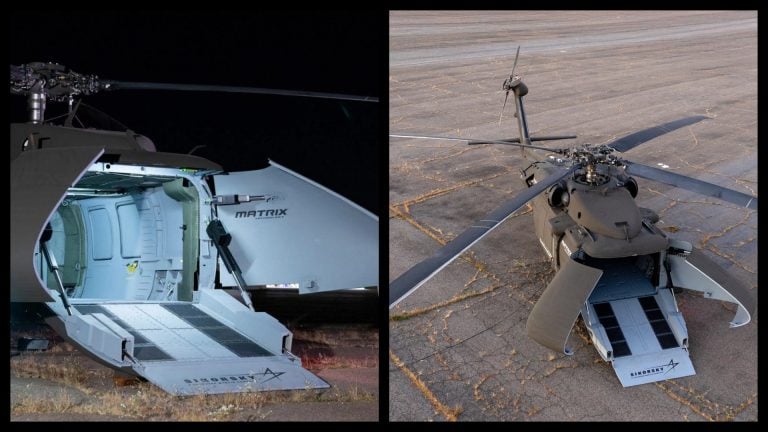 Black Hawk Sikorsky dron