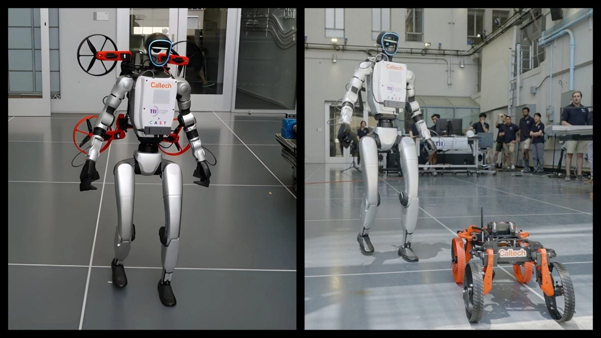 Caltech robot dron X1