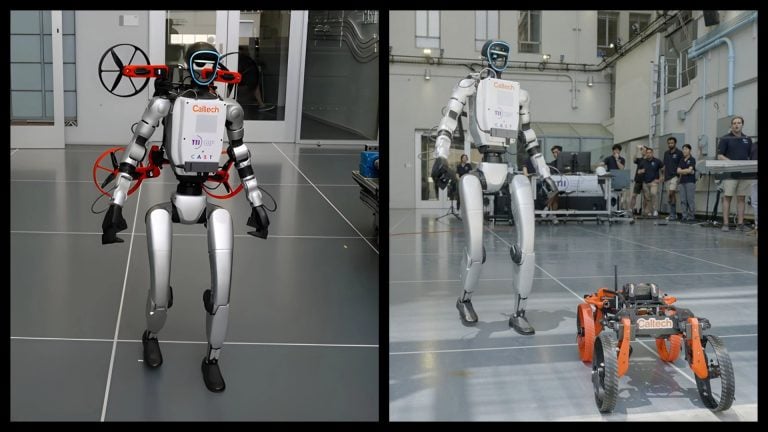 Caltech robot dron X1