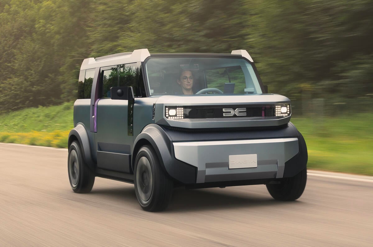 Dacia Hipster nový koncept EV