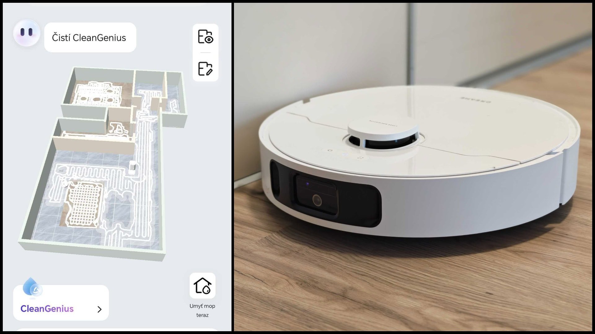 Dreame D20 Ultra recenzia dokovacia stanica