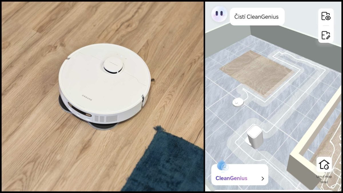 Robotické vysávače kedysi jazdili naslepo. Potom prišla technológia, ktorá všetko zmenila Dreame D20 Ultra recenzia - aplikácia funkcie