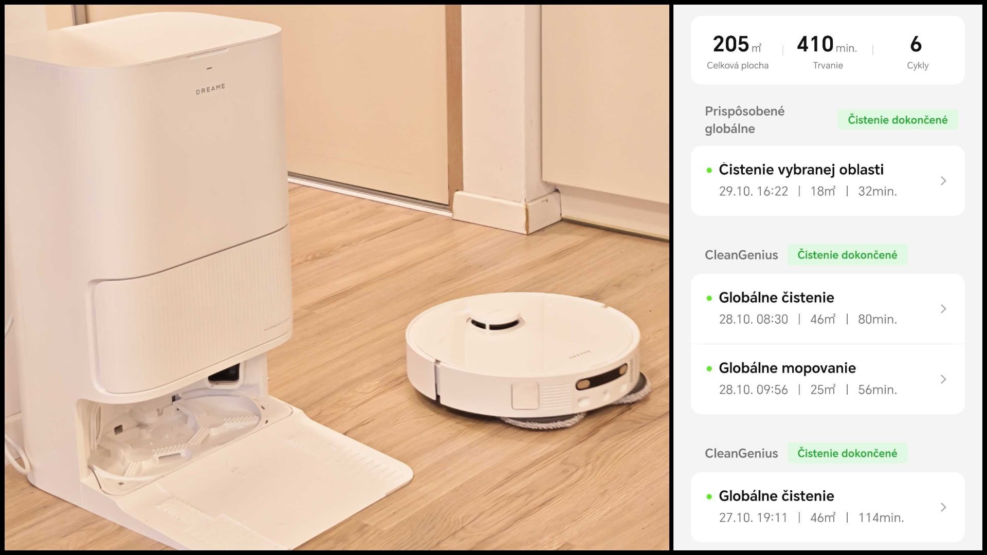 Dreame D20 Ultra recenzia