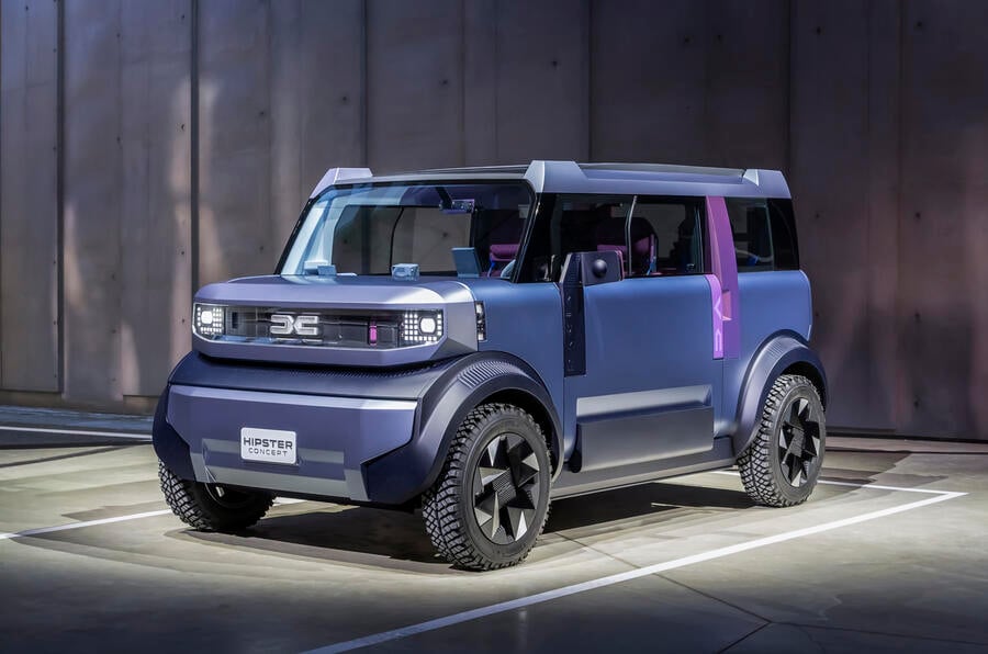 Dacia Hipster nový koncept EV