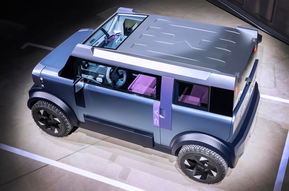 Dacia Hipster nový koncept EV