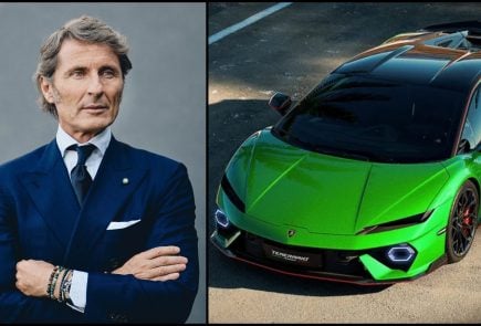 Lamborghini CEO a auto