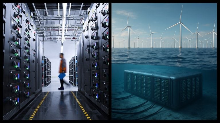 datacentrum pod morom Cina veterna elektraren