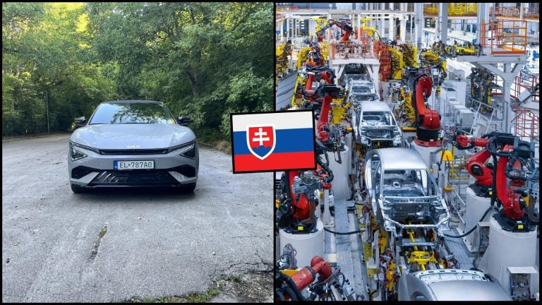 kia elektromobil a vyroba aut slovensko