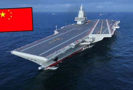 čínska lietadlová loď