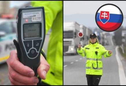 fúkanie za volantom pokuty