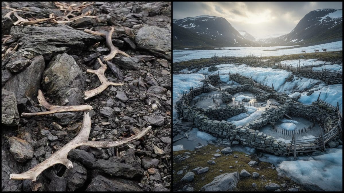 Vedci ostali v nemom úžase. Pod ľadom našli 1500-ročný lovecký komplex, z ktorého im padla sánka nález historických zbraní v Európe