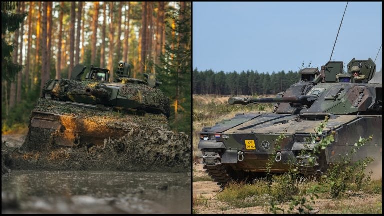 dánska armáda dostane 40-tonové monštrum