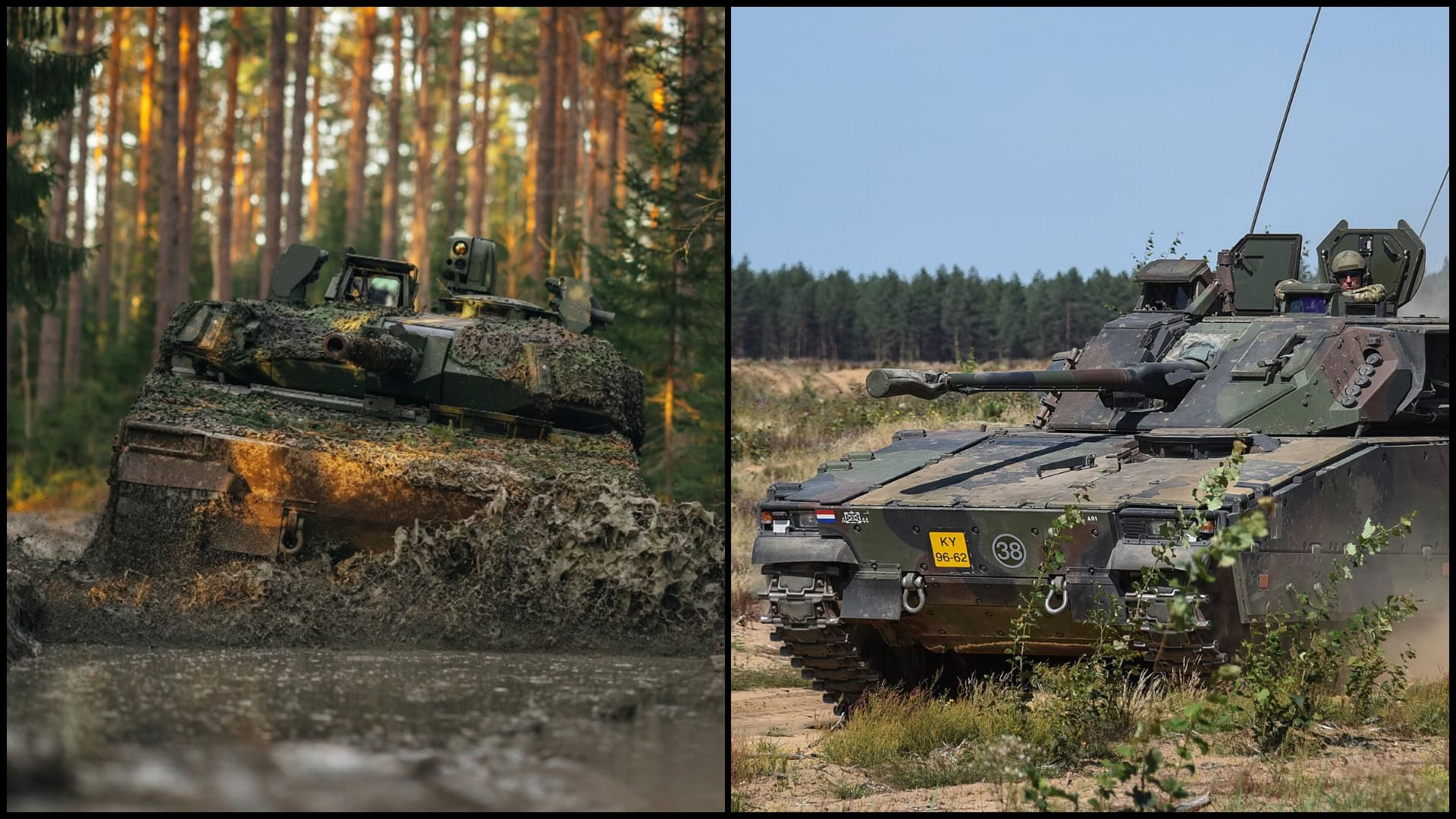 dánska armáda dostane 40-tonové monštrum