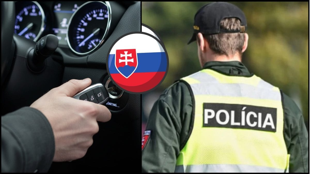 spínacia skrinka a polícia