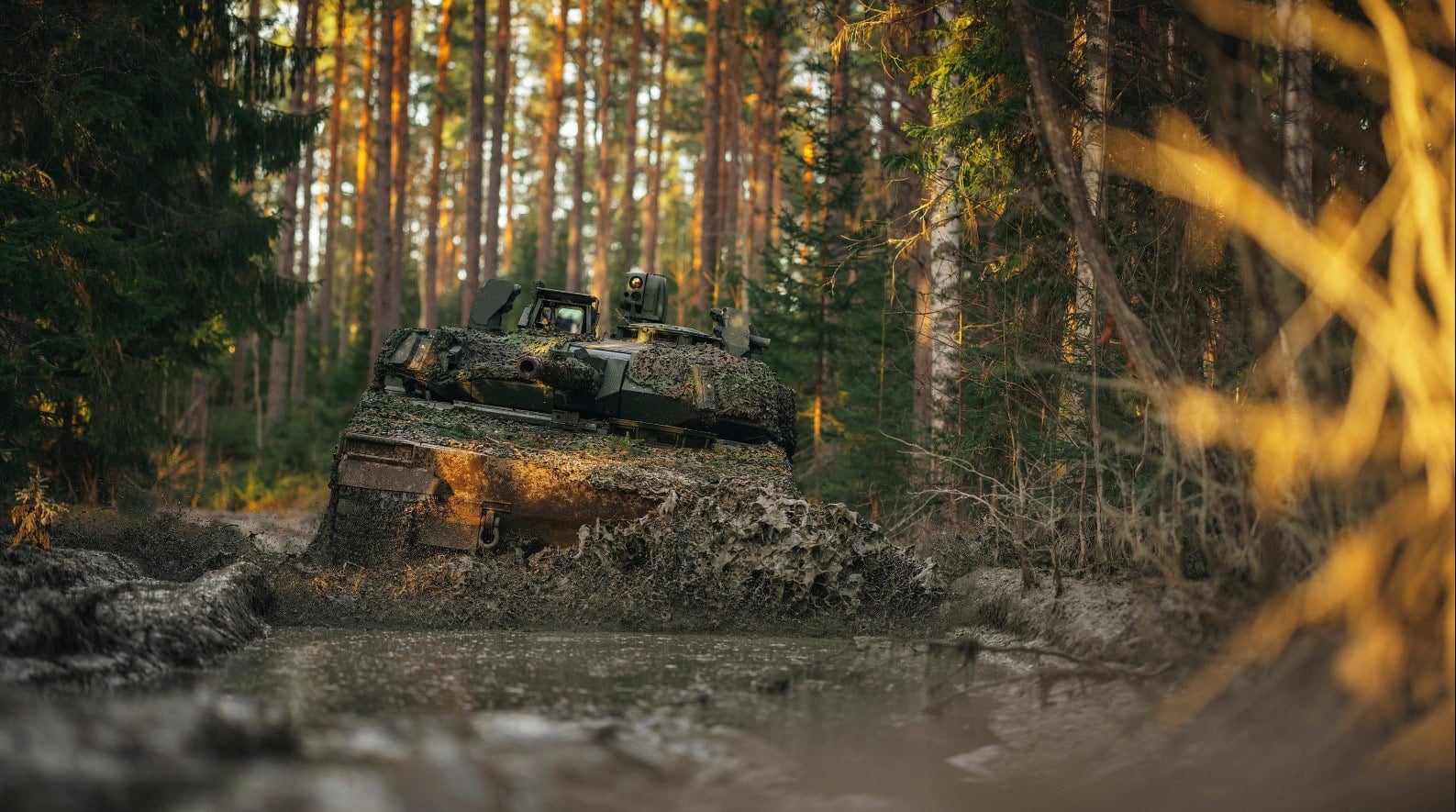 dánska armáda dostane 40-tonové monštrum