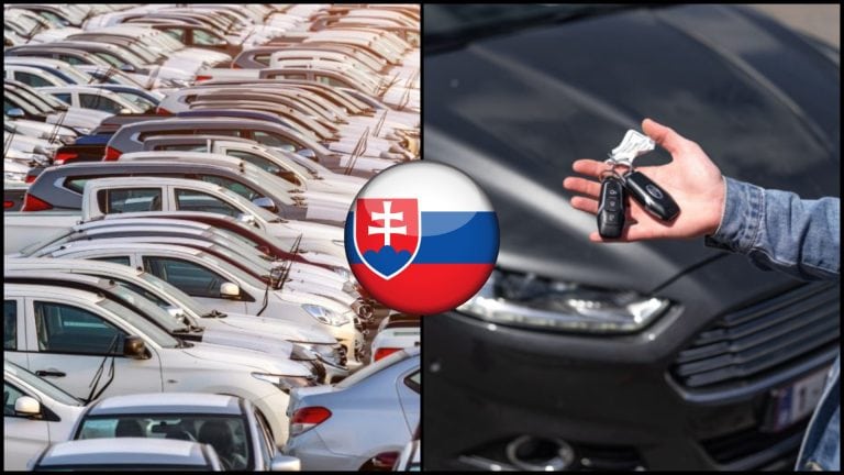 Jazdené autá na Slovensku