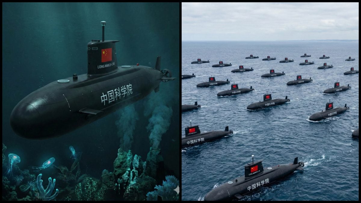 USA majú nový problém pod morskou hladinou, Čína testuje drony v podobe ponoriek