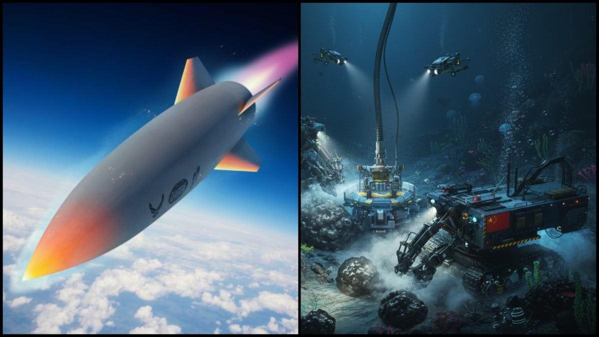 Západ v pozore. Čína na dne oceánov našla „novú ropu“ pre zbrane budúcnosti, úplne zmení vojny hypersonické rakety Číny s novou ropou