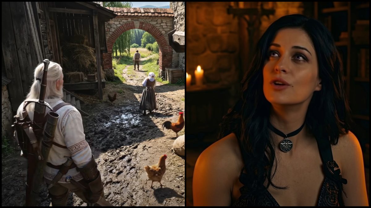 Staré hry zmení na nepoznanie. Toto urobila AI so Zaklínačom 3 a fanúšikovia sú vo vytržení (VIDEO) Zaklínač 3 v AI verzii