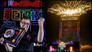 RedBull TETRIS finále v Dubaji