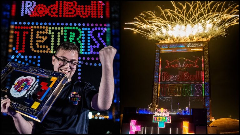 RedBull TETRIS finále v Dubaji