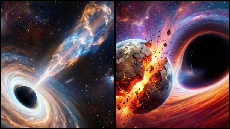 čierna diera centrum galaxie