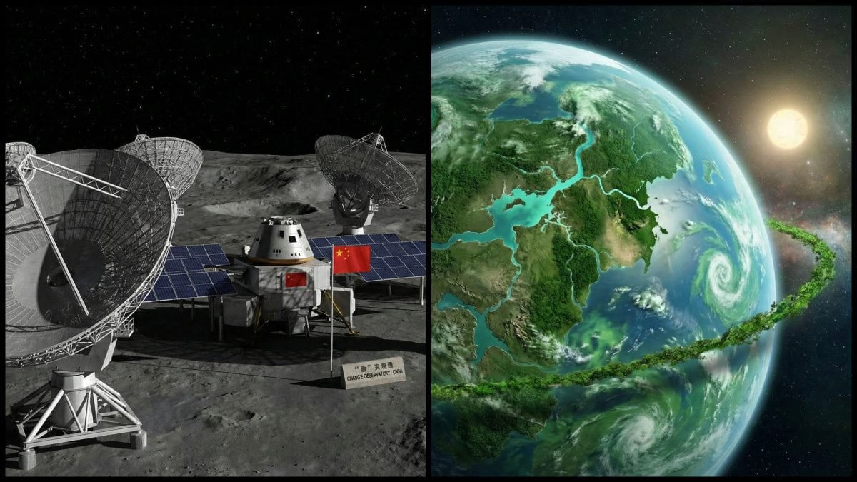 Čína spúšťa vesmírny megaplán. Obsadí odvrátenú stranu Mesiaca a nájde Zem 2.0