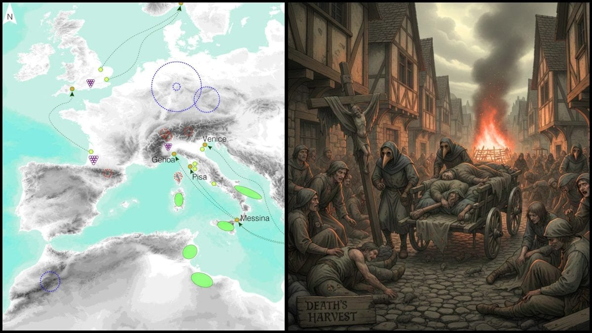 Morová epidémia príčina