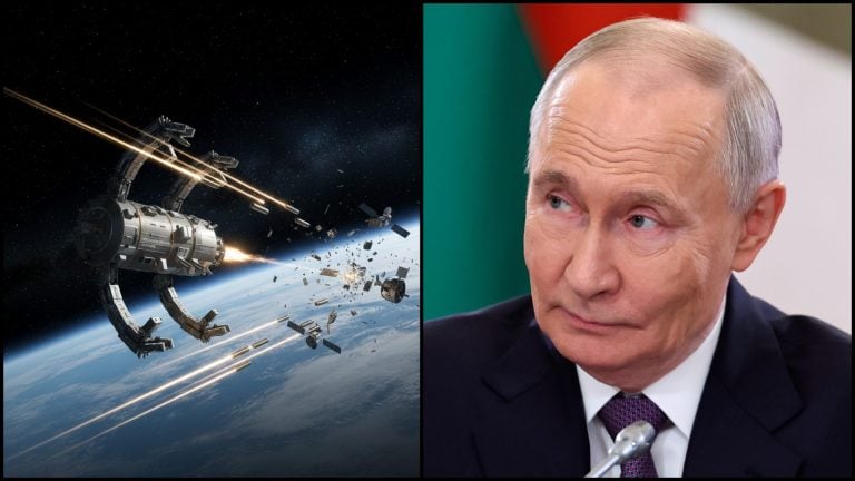 putin a vesmírna zbraň