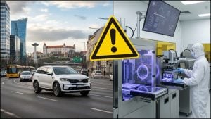 elektromobil a labák