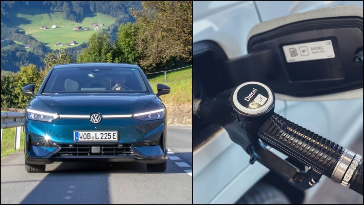 volkswagen elektromobil a diesel