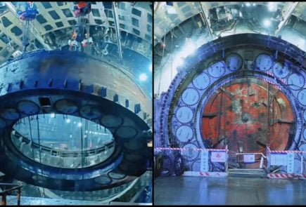 čínsky tunel prekvapil expertov