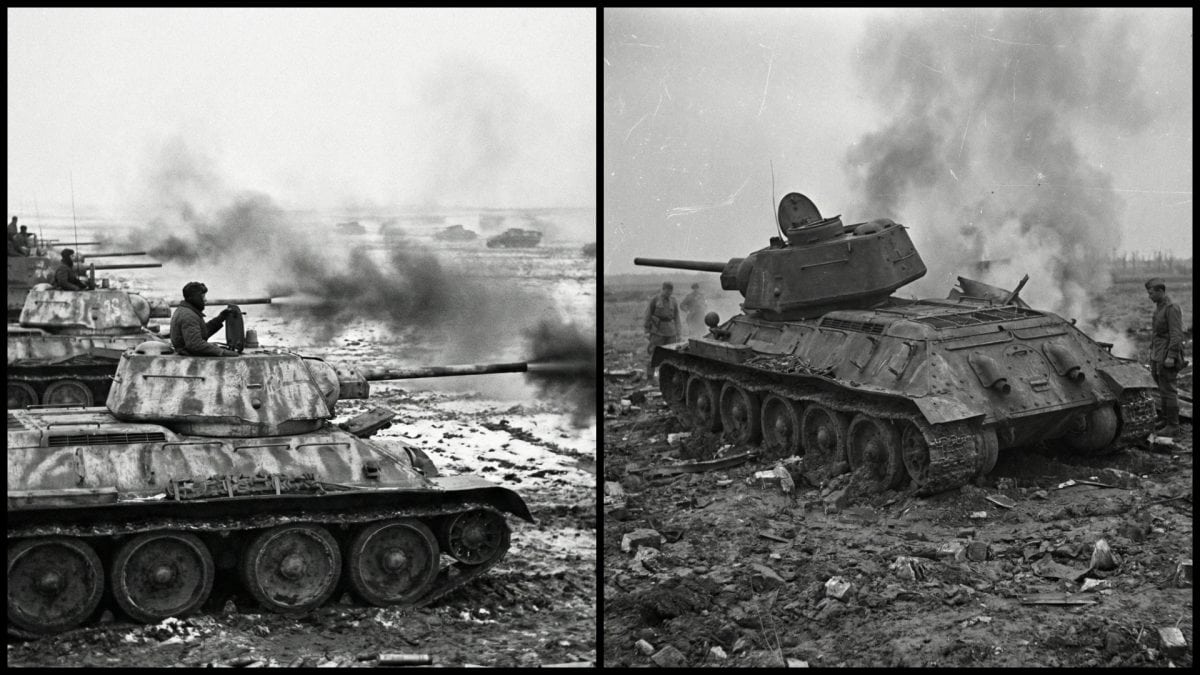 Sovietske tanky T-34 bojujú dodnes. Vznikli na Ukrajine a pomohli vyhrať vojnu