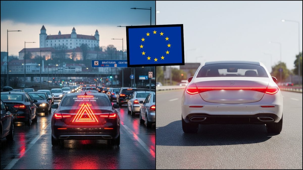 adaptívne brzdové svetlo ess