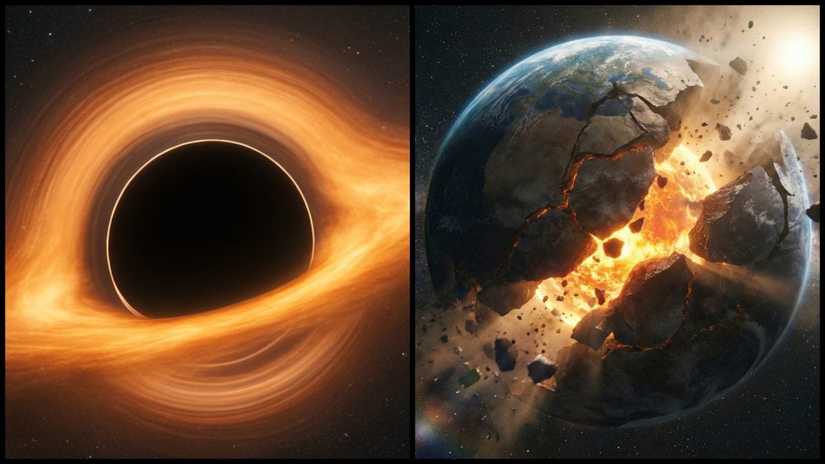 Čierna diera, planéta