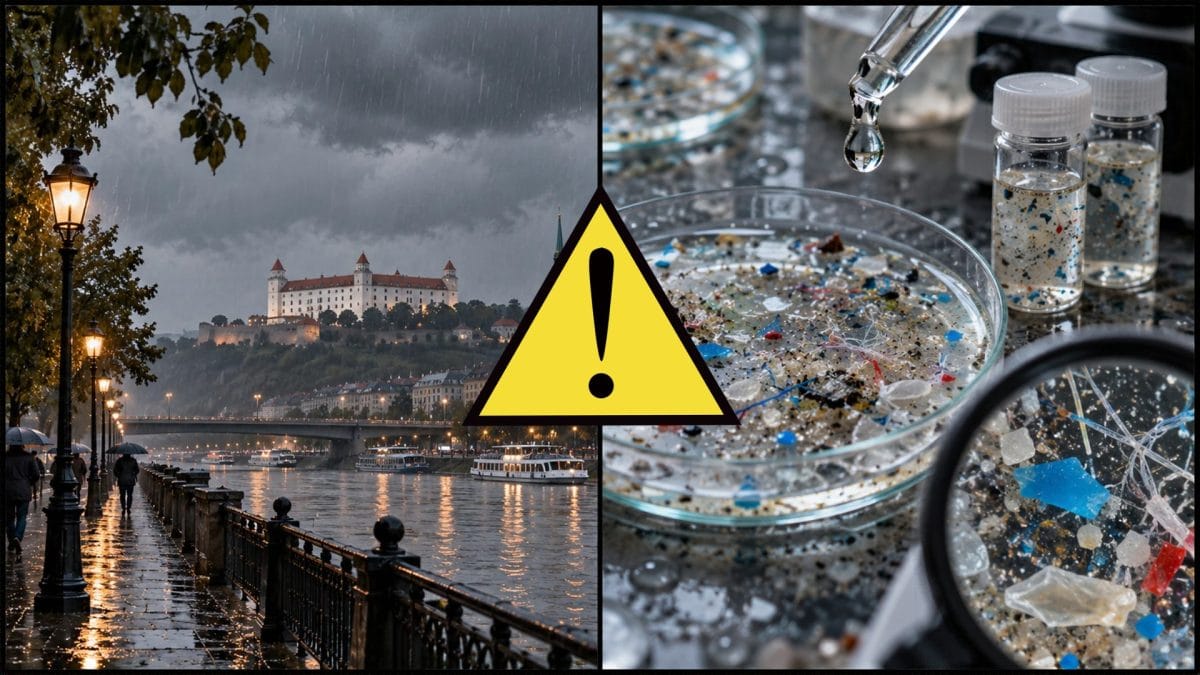 Kontaminovaný dážď na Slovensku a mikroplasty