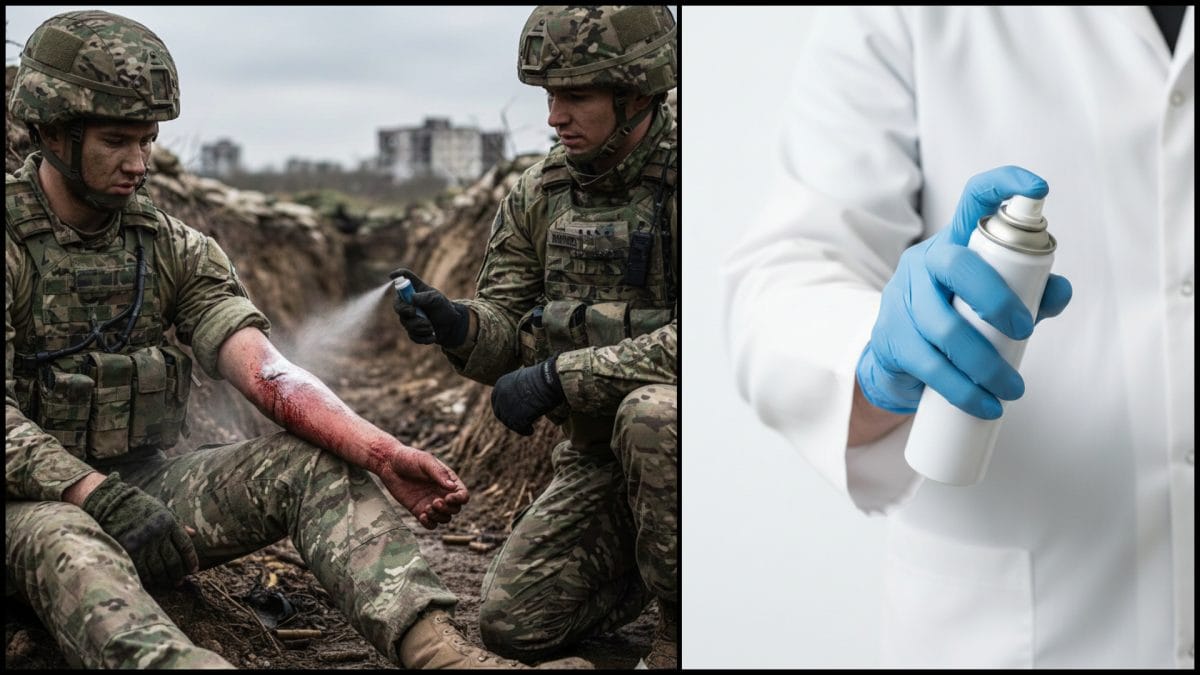 Medicínsky prelom: zázračný sprej zastaví krvácanie