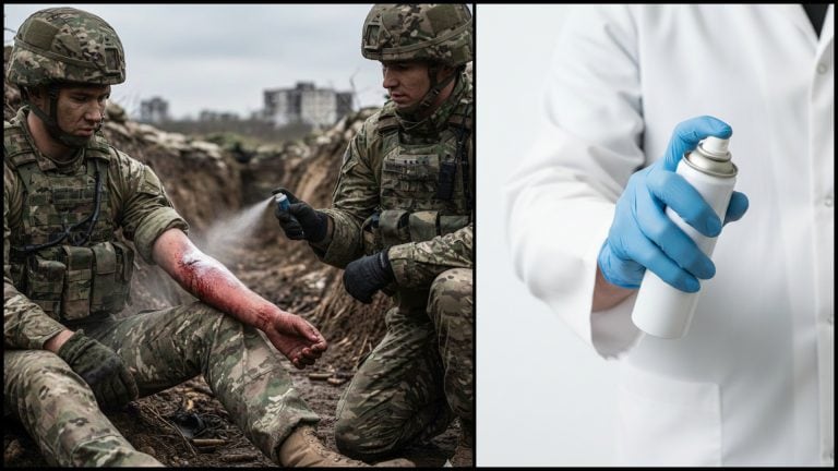 Medicínsky prelom: zázračný sprej zastaví krvácanie