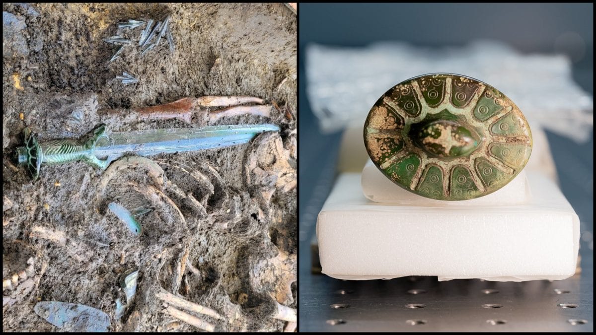 Archeológovia neverili vlastným očiam. V zemi našli 3 400 rokov starý meč ako z legendy našli legendárny meč v top stave