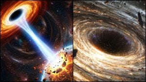 Čierna diera, relativistický jet