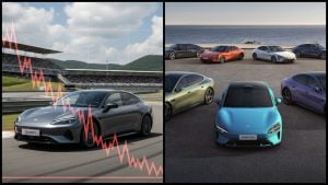 Elektrické auto Xiaomi SU7.