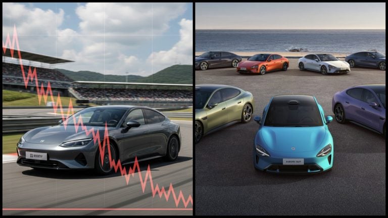 Elektrické auto Xiaomi SU7.