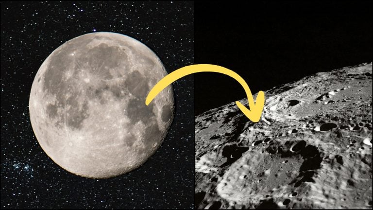 mesiac a jeho povrch