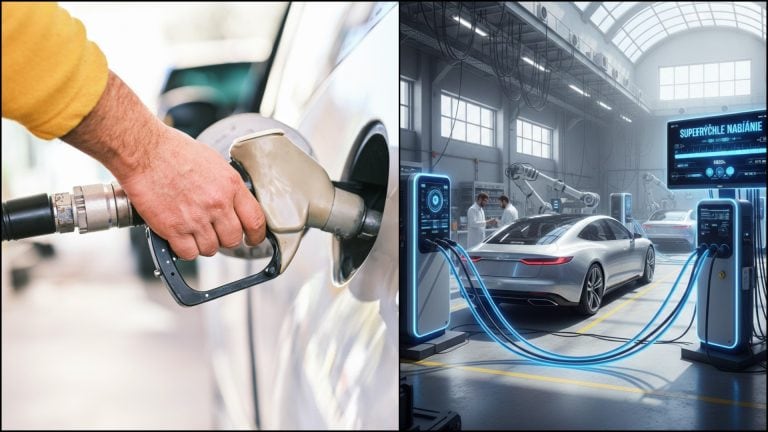 nabijanie a tankovanie