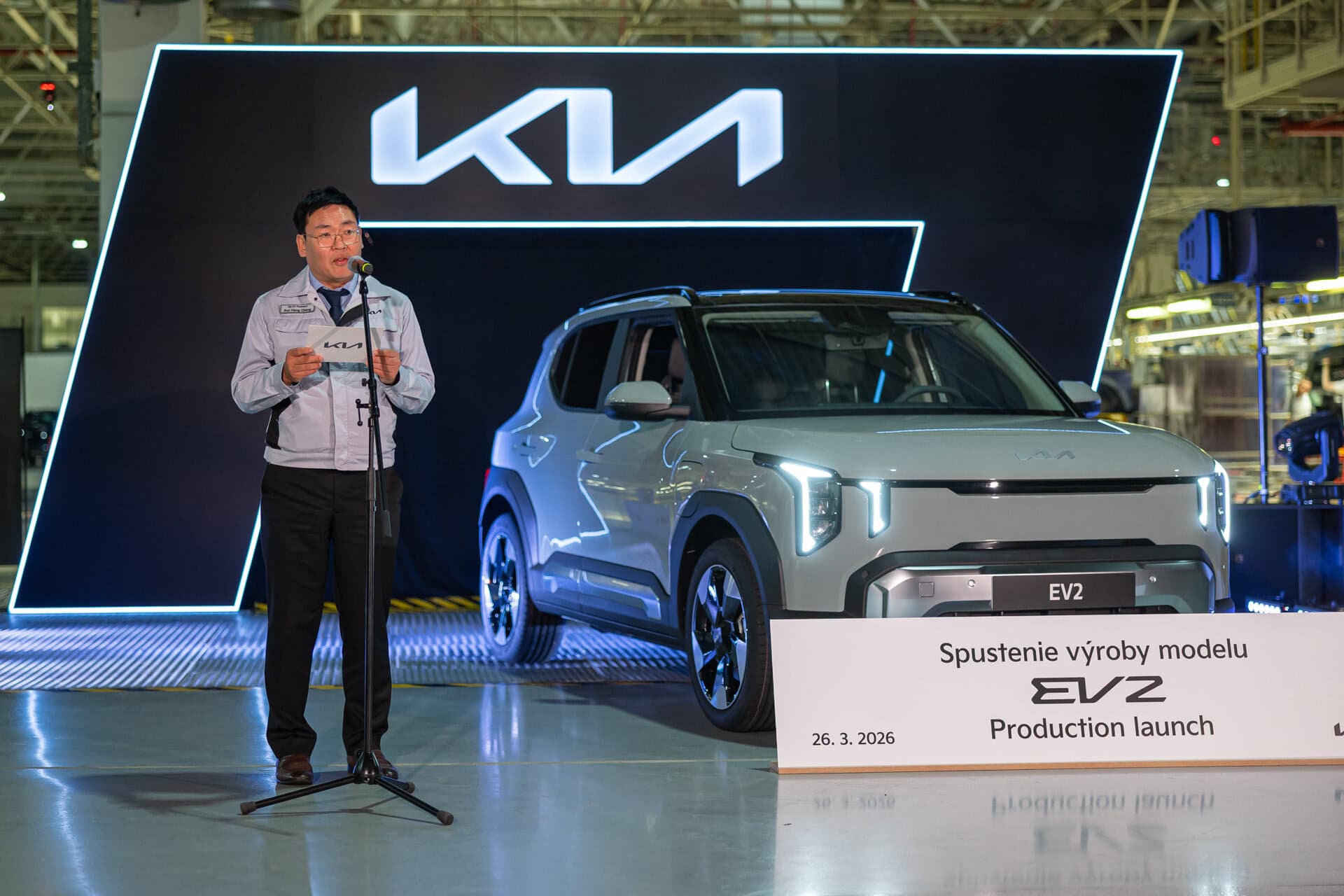 Kia EV2 výroba elektromobilu Slovensko