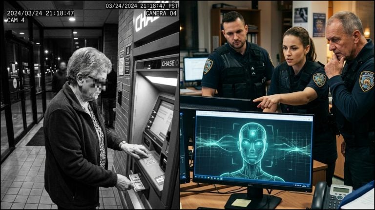 babicka pri bankomate a ai